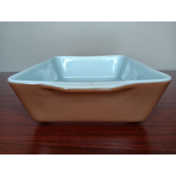 PYREX Woodland Refrigerator 503-B Casserole Dish 1.5 Liter Brown Vintage 1970s - Picture 2 of 6